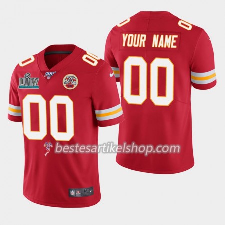 Herren Kansas City Chiefs Trikot Nike Röd 2020 Super Bowl LIV - Personalisiert
